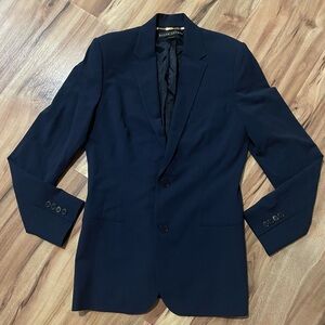 VTG Ralph Lauren Black Label Dark Blue Blazer Union Made. Made in USA